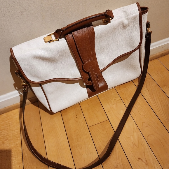 Dooney & Bourke Bags Rare Vintage Dooney And Bourke White Pebbled